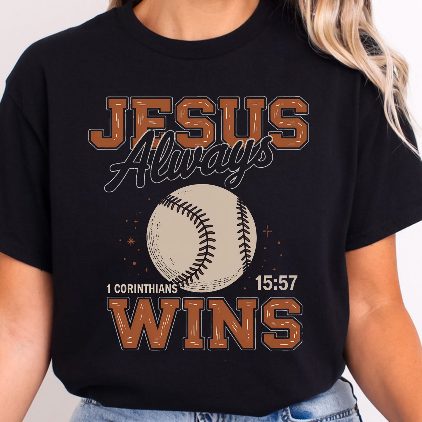 Jesus Wins - Black