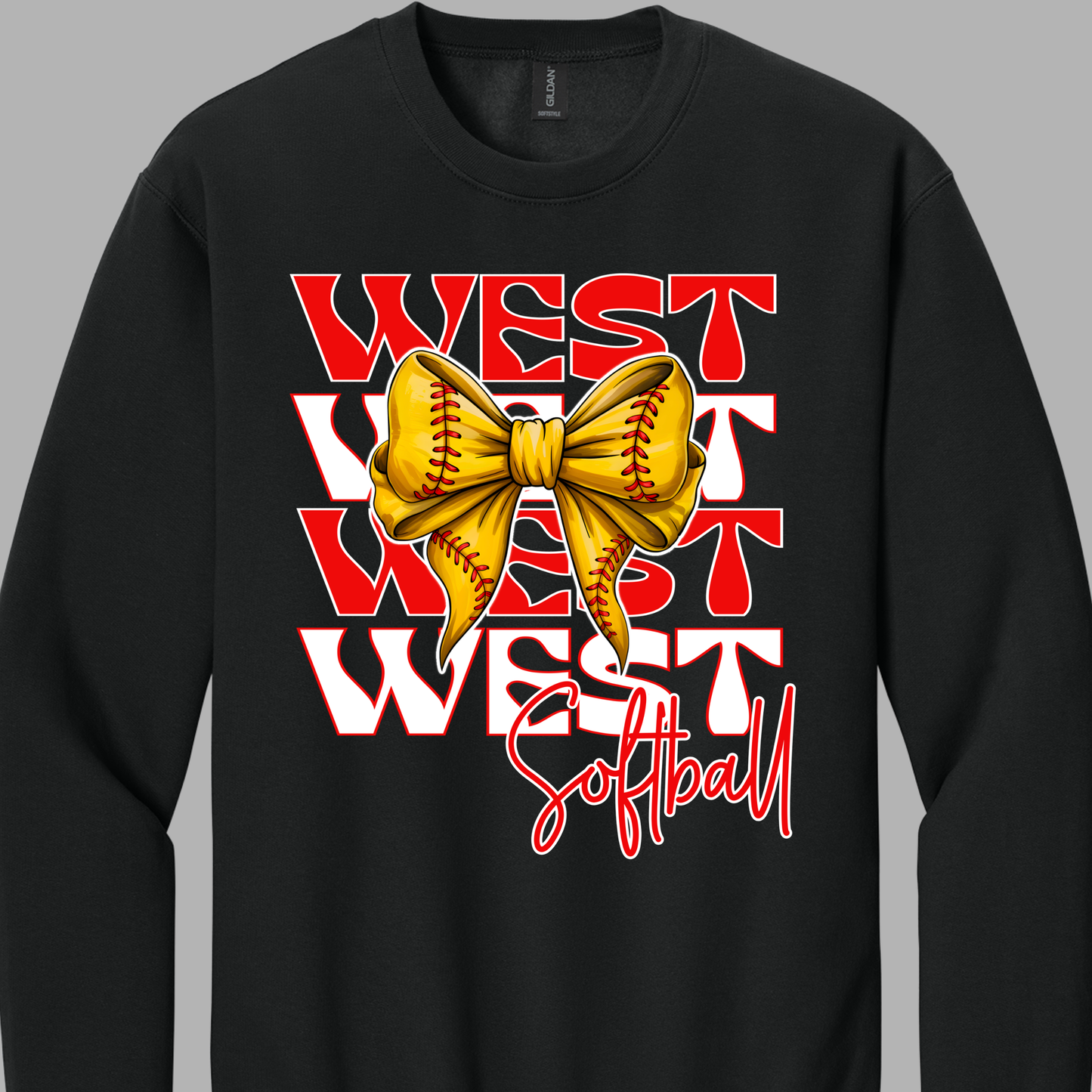 West Softball Bow
