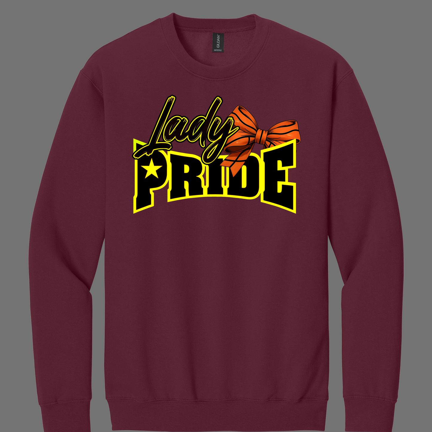 Lady Pride Basketball Bow