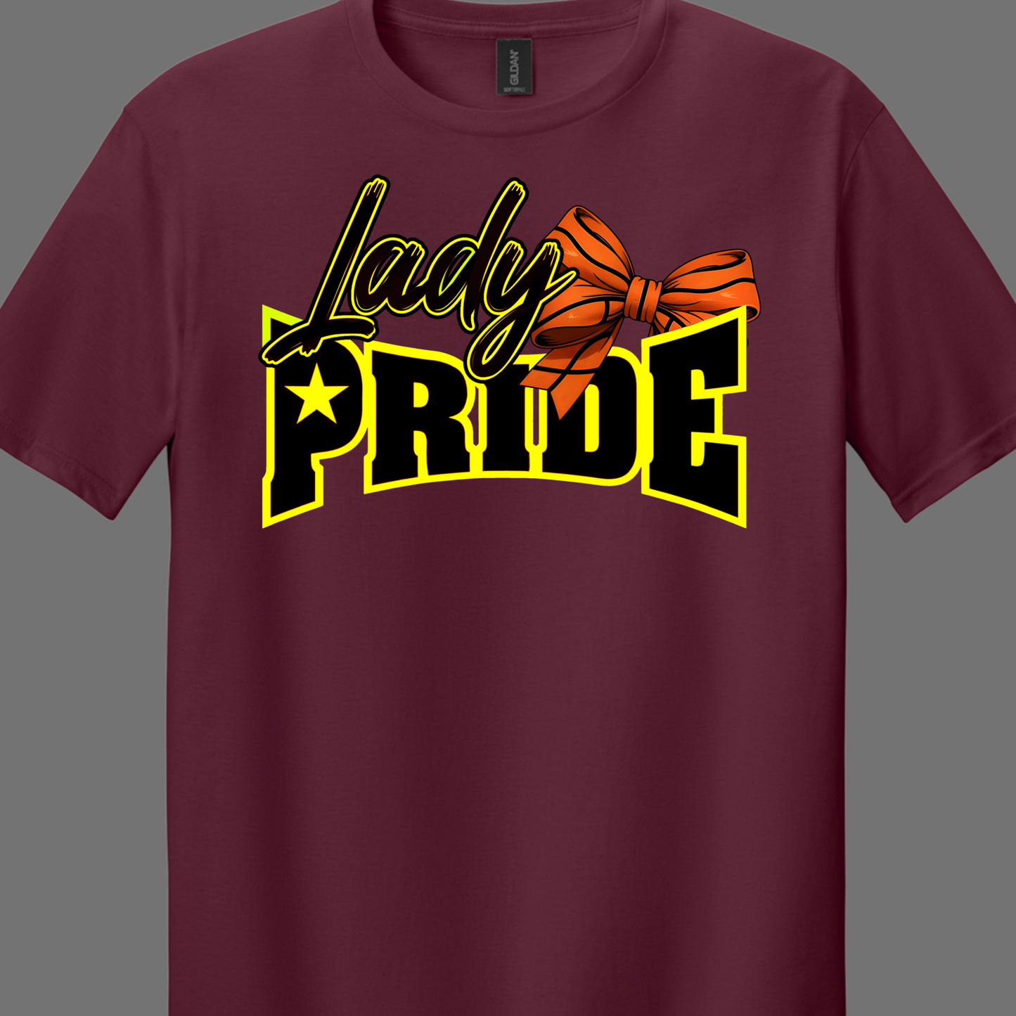 Lady Pride Basketball Bow