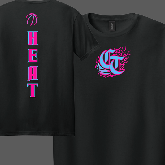 Centex Heat Basketball Old English
