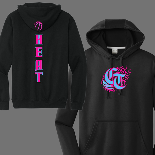 Centex Heat Basketball Old English