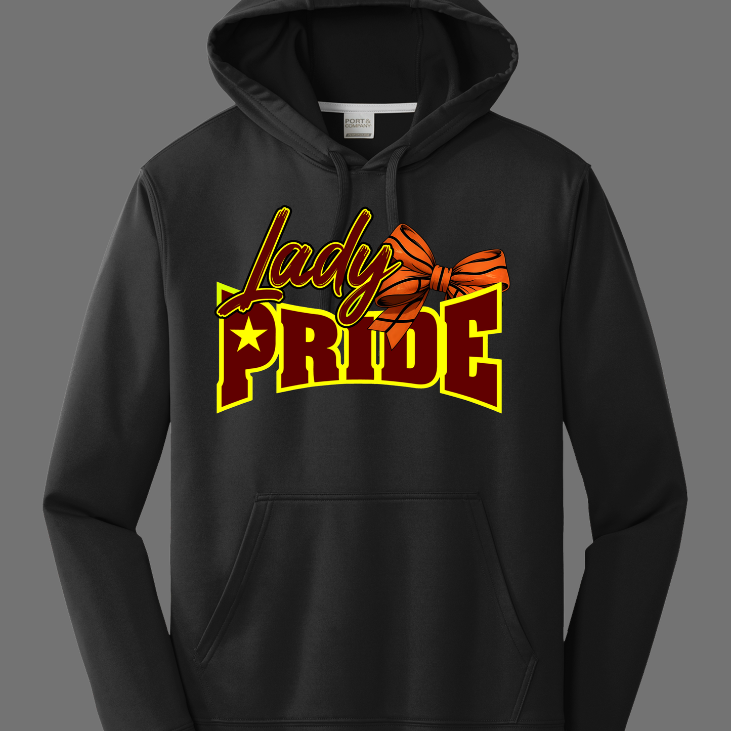 Lady Pride Basketball Bow