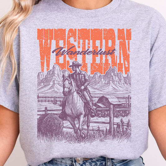 Wonderlust Western - Heather Grey