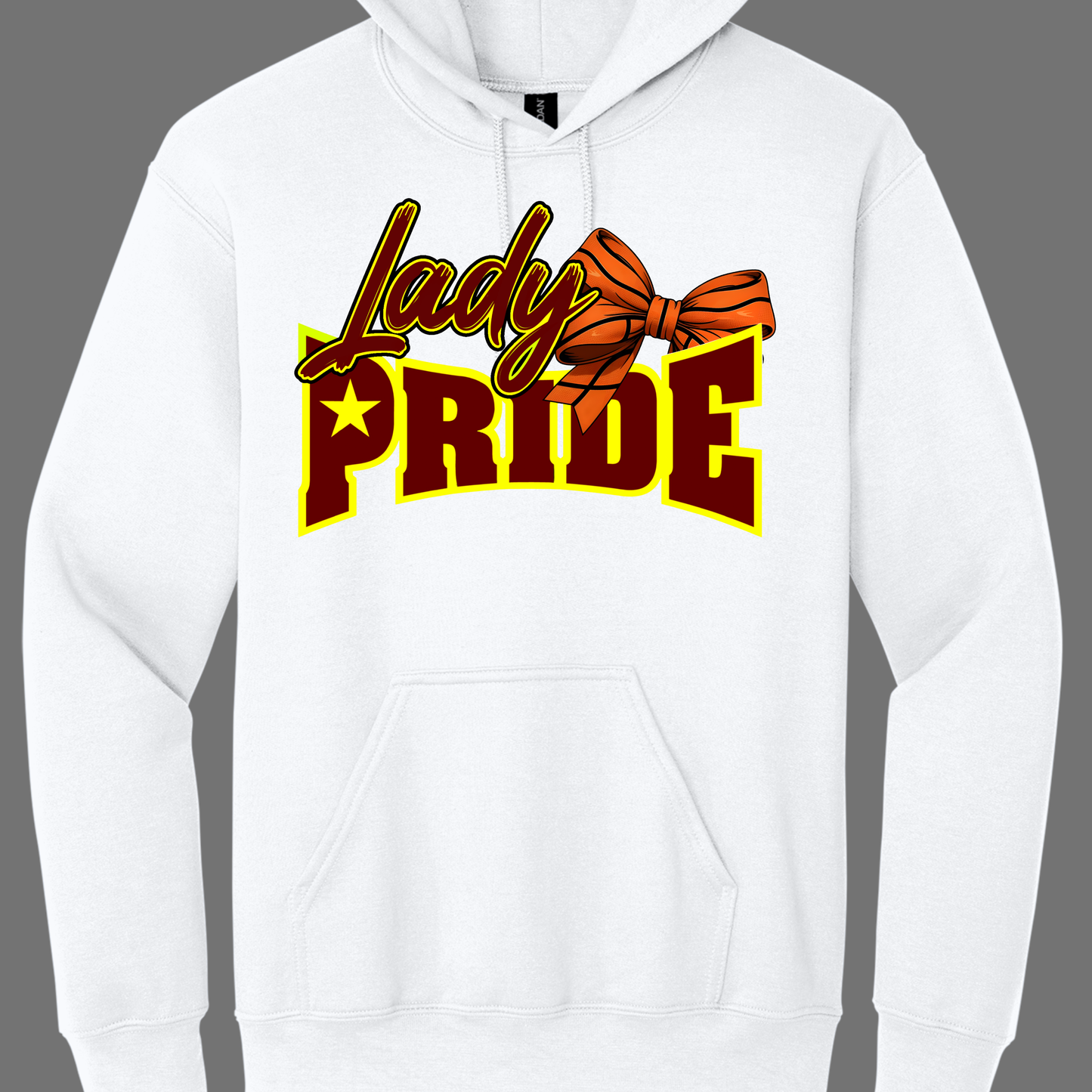 Lady Pride Basketball Bow