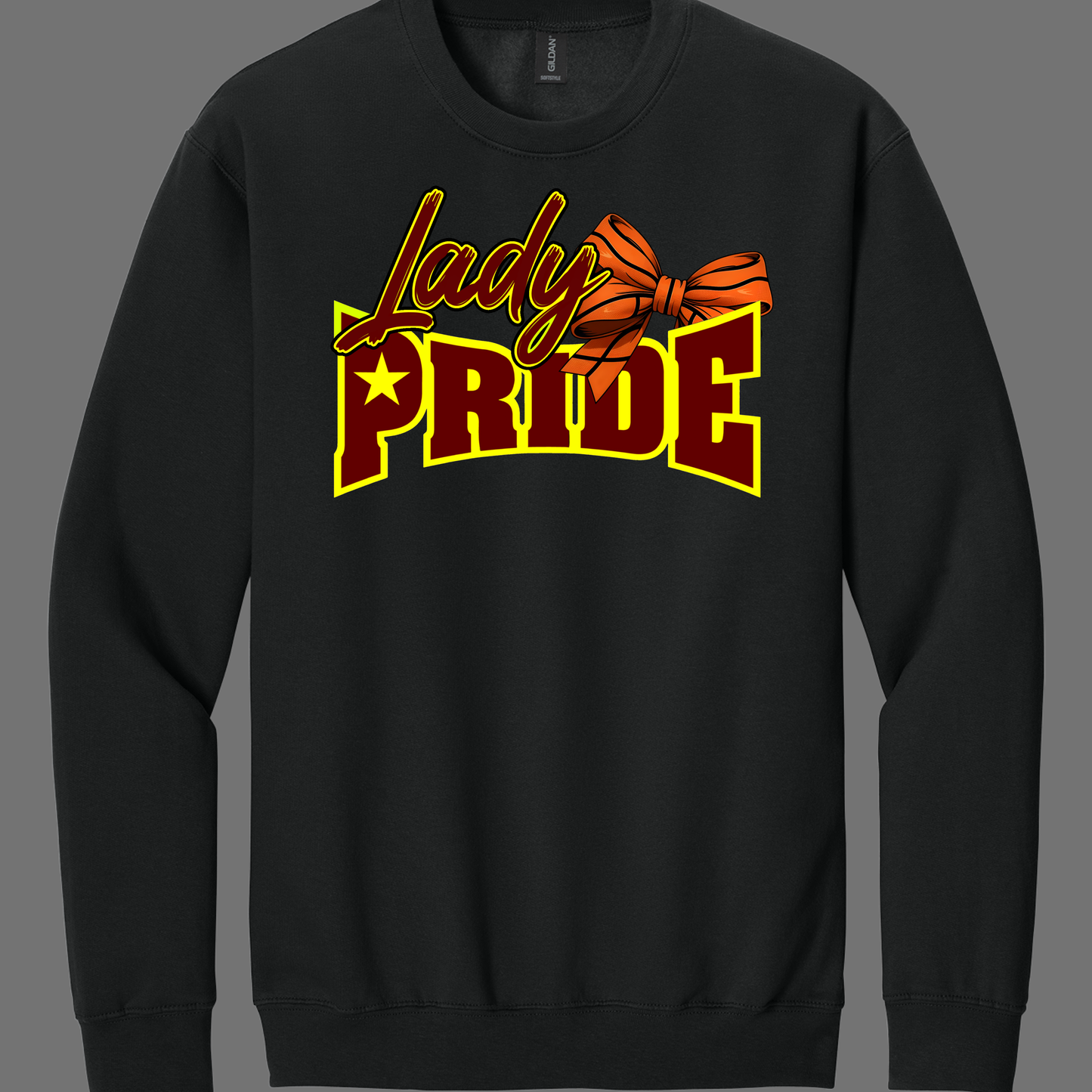 Lady Pride Basketball Bow