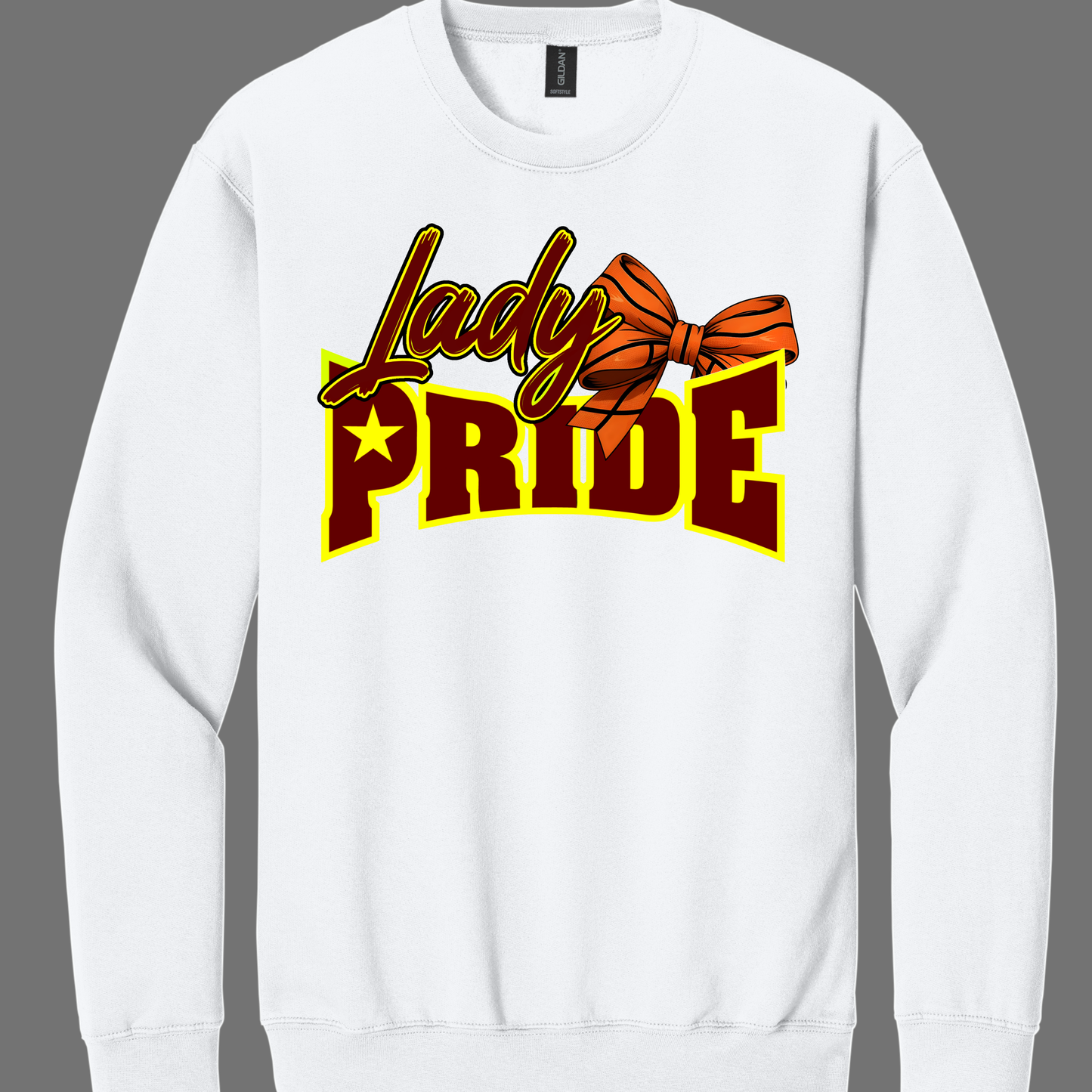 Lady Pride Basketball Bow
