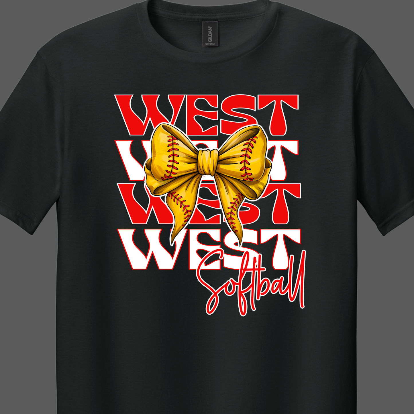 West Softball Bow