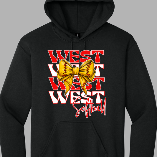 West Softball Bow
